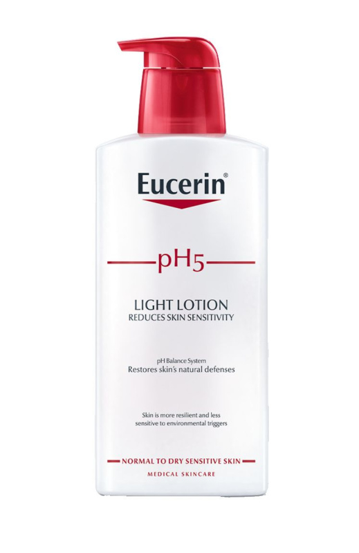 Eucerin pH5 lehké tělové mléko pro suchou a citlivou pokožku 400 ml