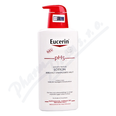 Eucerin pH5 lehké tělové mléko pro suchou a citlivou pokožku 400 ml