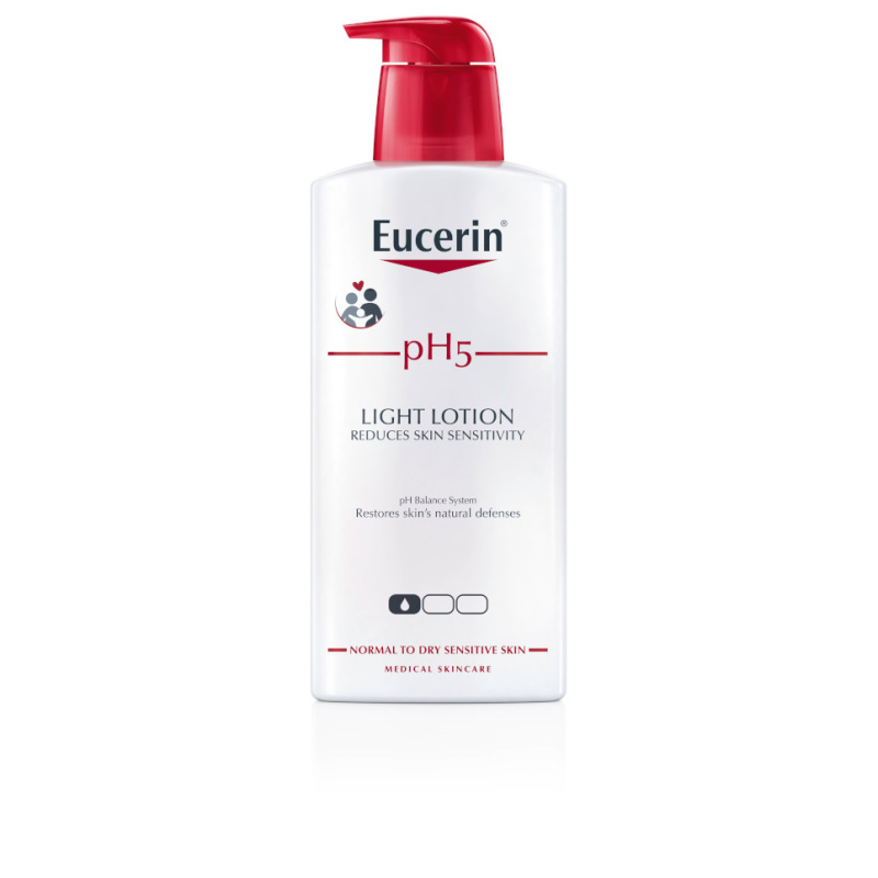 Eucerin pH5 lehké tělové mléko pro suchou a citlivou pokožku 400 ml