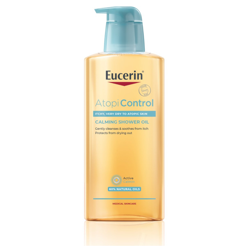 Eucerin AtopiControl sprch.olej suchá zarud.400ml
