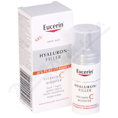 Eucerin Hyaluron-Filler Vitamin C Booster rozjasňující protivráskové sérum s vitaminem C 8 ml