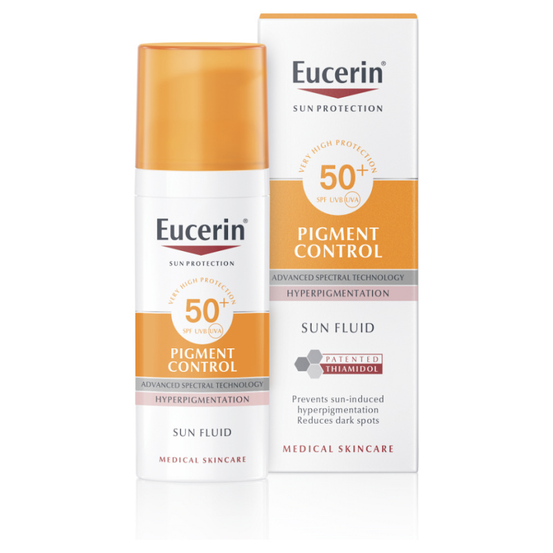 Eucerin Sun Pigment Control ochranná emulze proti hyperpigmentaci pleti SPF 50+ 50 ml