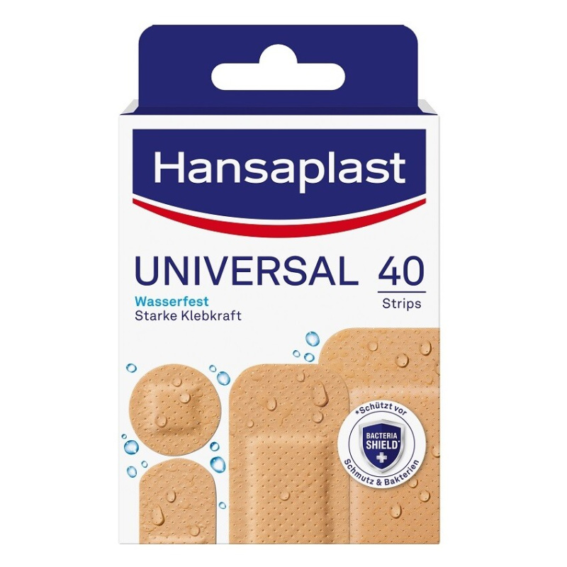 HANSAPLAST Náplast voděodolná universal 40 ks