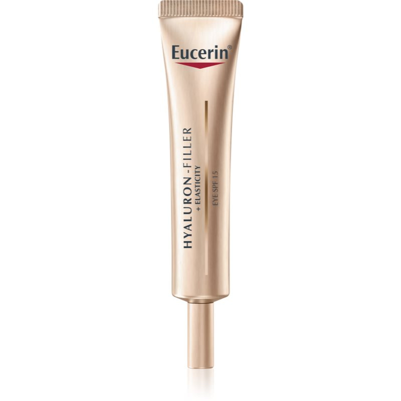 Eucerin Hyaluron-Filler + Elasticity vyplňující oční krém pro korekci vrásek SPF 15 15 ml
