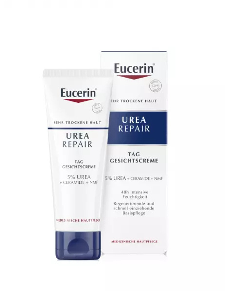 Eucerin UreaRepair Day Cream denní krém na obličej bez parfemace 50 ml