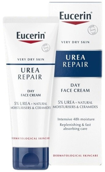 Eucerin UreaRepair Day Cream denní krém na obličej bez parfemace 50 ml