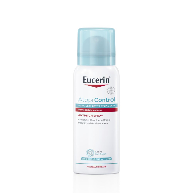 Eucerin AtopiControl sprej pro okamžitou úlevu od svědění a podráždění 50 ml