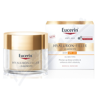 Eucerin Hyaluron-Filler + Elasticity protivráskový denní krém SPF 30 50 ml