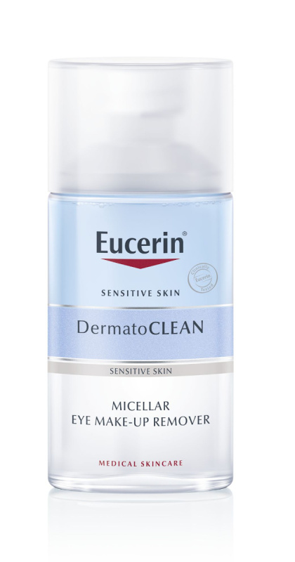 Eucerin DermatoClean dvoufázový odličovač očního make-upu 125 ml