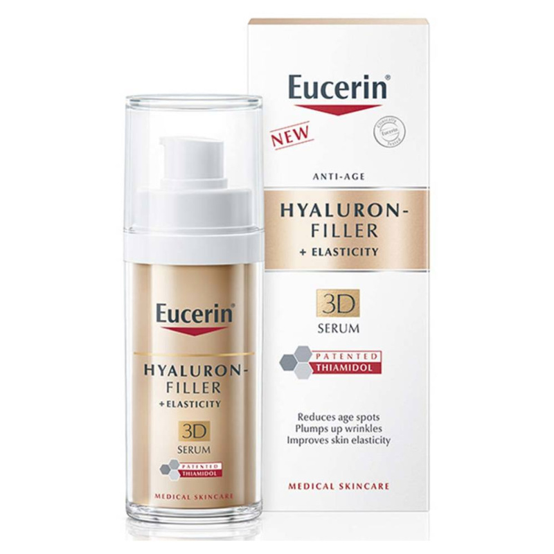 Eucerin Hyaluron-Filler + Elasticity 3D sérum pro vyplnění hlubokých vrásek 30 ml