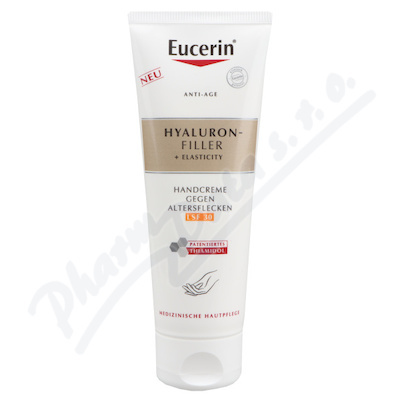 Eucerin Hyaluron-Filler + Elasticity krém na ruce proti pigmentovým skvrnám SPF 30 75 ml