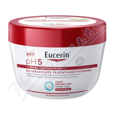 Eucerin pH5 lehký gelový krém pro citlivou pokožku 350 ml