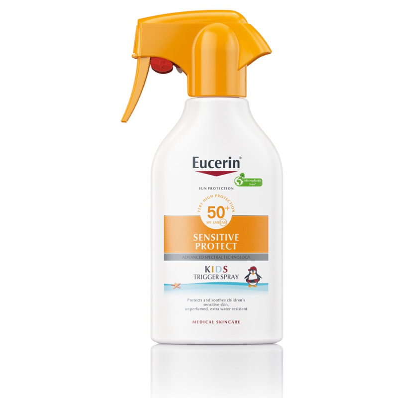 Eucerin Sensitive Protect dětský sprej na opalování SPF 50+ 250 ml
