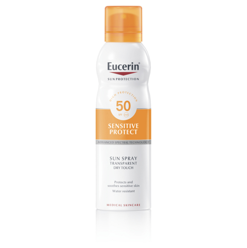 Eucerin SUN transparentní sprej Oil Control Dry Touch SPF50 200ml