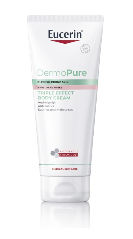 Eucerin DermoPure tělový krém s trojitým účinkem 200 ml