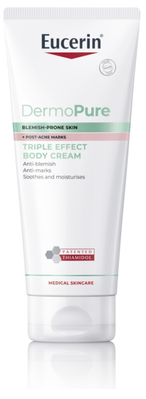 Eucerin DermoPure tělový krém s trojitým účinkem 200 ml