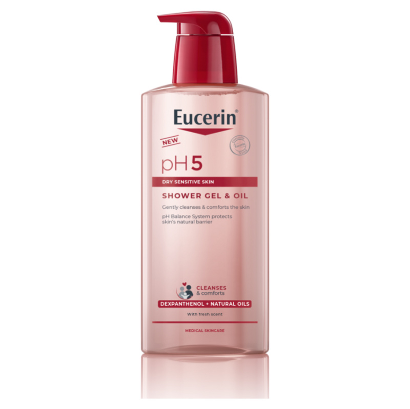 Eucerin pH5 Shower Gel & Oil zklidňující sprchový gel 400 ml
