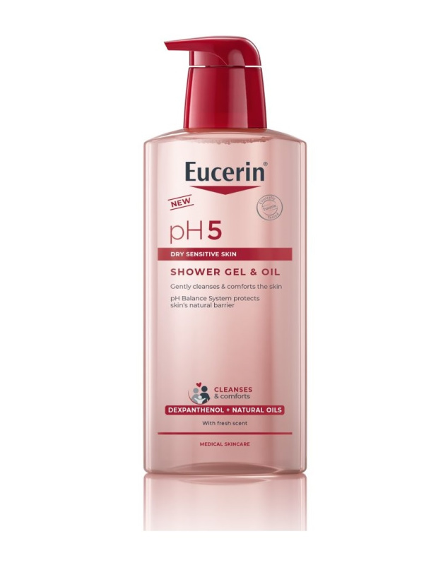 Eucerin pH5 Shower Gel & Oil zklidňující sprchový gel 400 ml