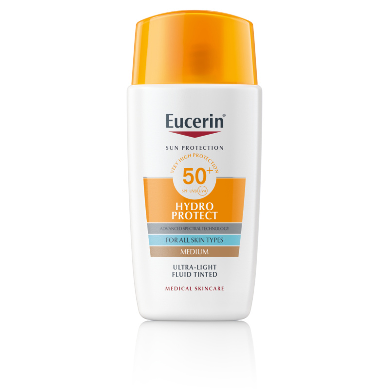 Eucerin SUN fluid na op.obličeje tmavý SPF50+50ml