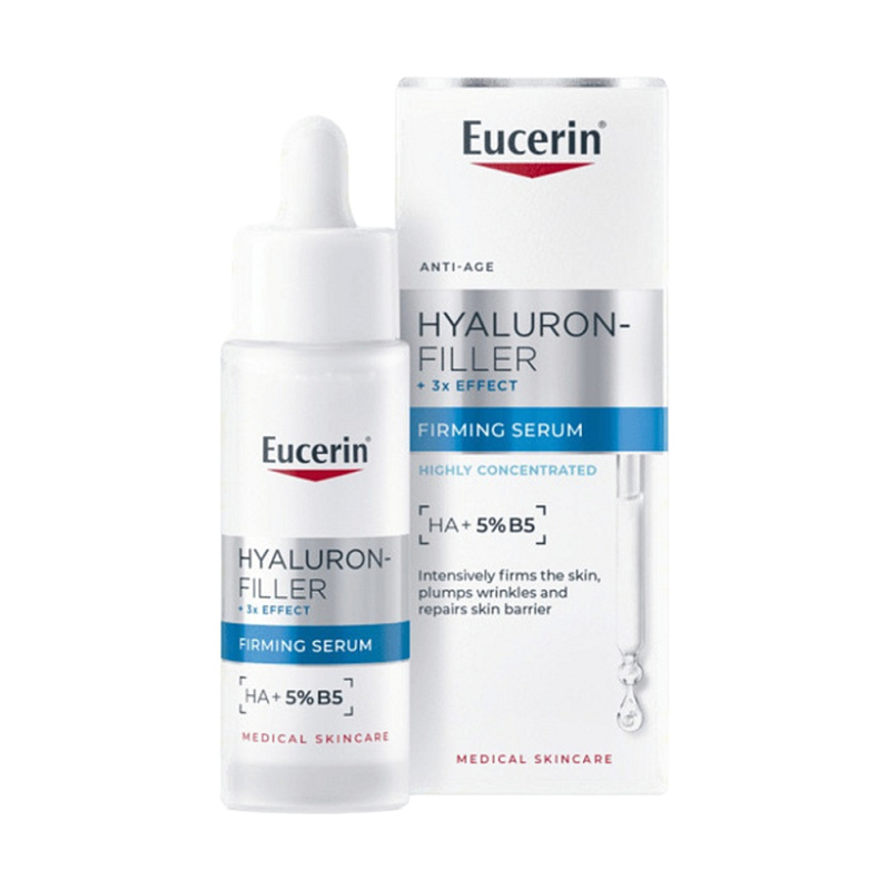 EUCERIN Hyaluron Filler + 3x EFFECT Koncentrované sérum B5, 30ml