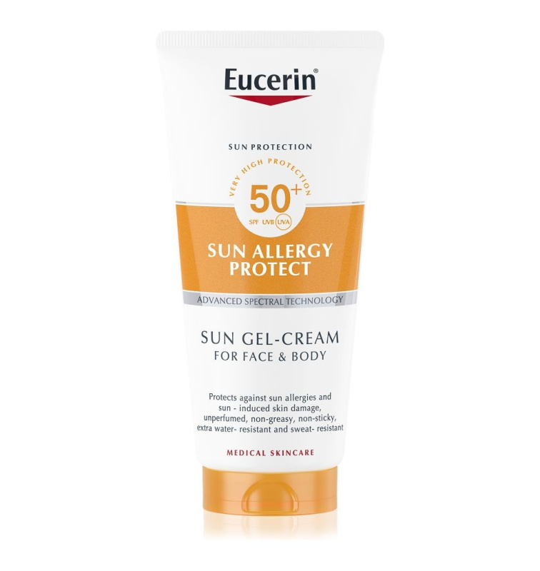 EUCERIN SUN Ochranný krémový gel Allergy Protect SPF 50+ 200 ml