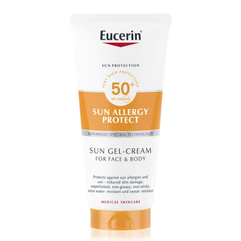 EUCERIN SUN Ochranný krémový gel Allergy Protect SPF 50+ 200 ml