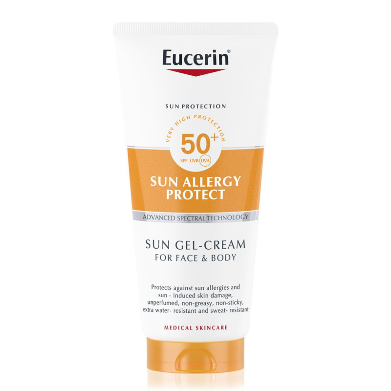 EUCERIN SUN Ochranný krémový gel Allergy Protect SPF 50+ 200 ml
