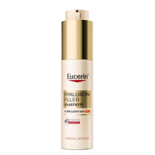 EUCERIN Hyaluron-filler elasticity ultra lehký denní krém SPF50 50 ml
