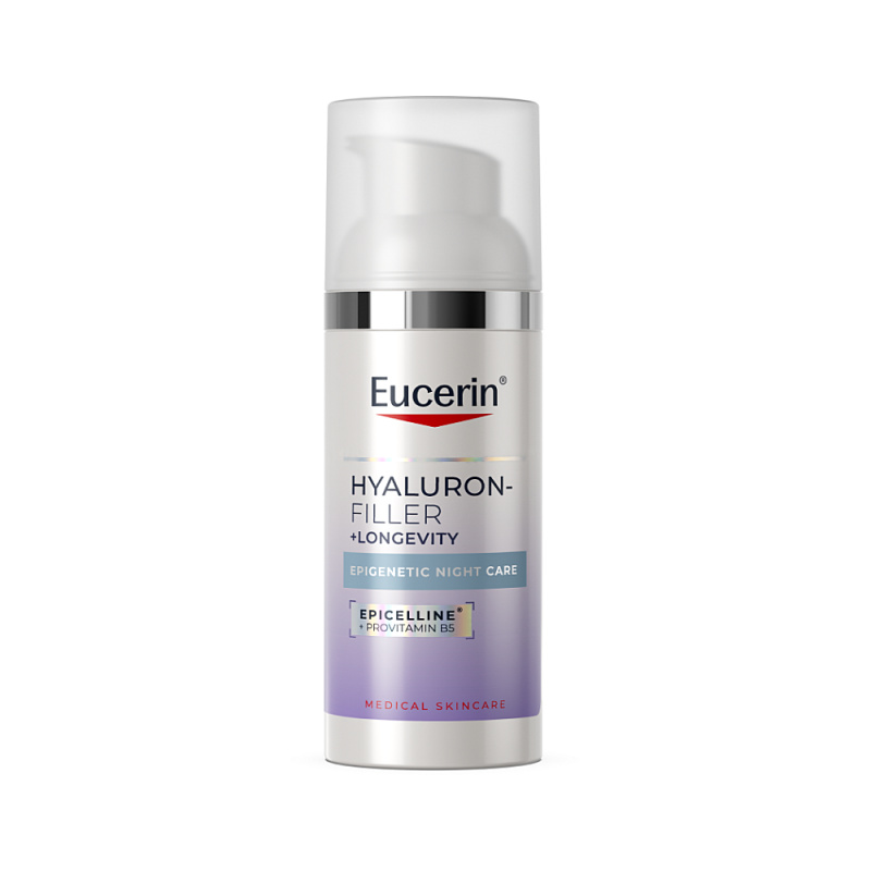 Eucerin HyalFil+Longevity Epicelline noční kr.50ml