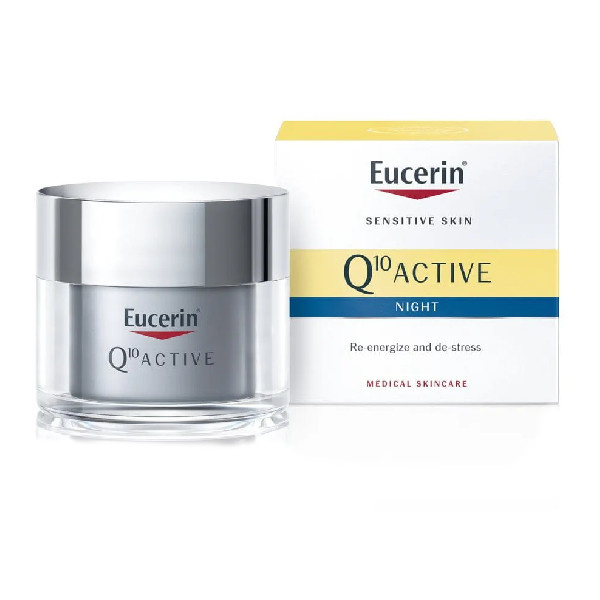 Eucerin Q10 Active regenerační noční krém proti vráskám 50 ml