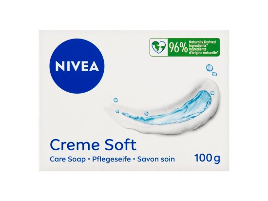 Nivea Creme Soft Krémové tuhé mýdlo 100 g