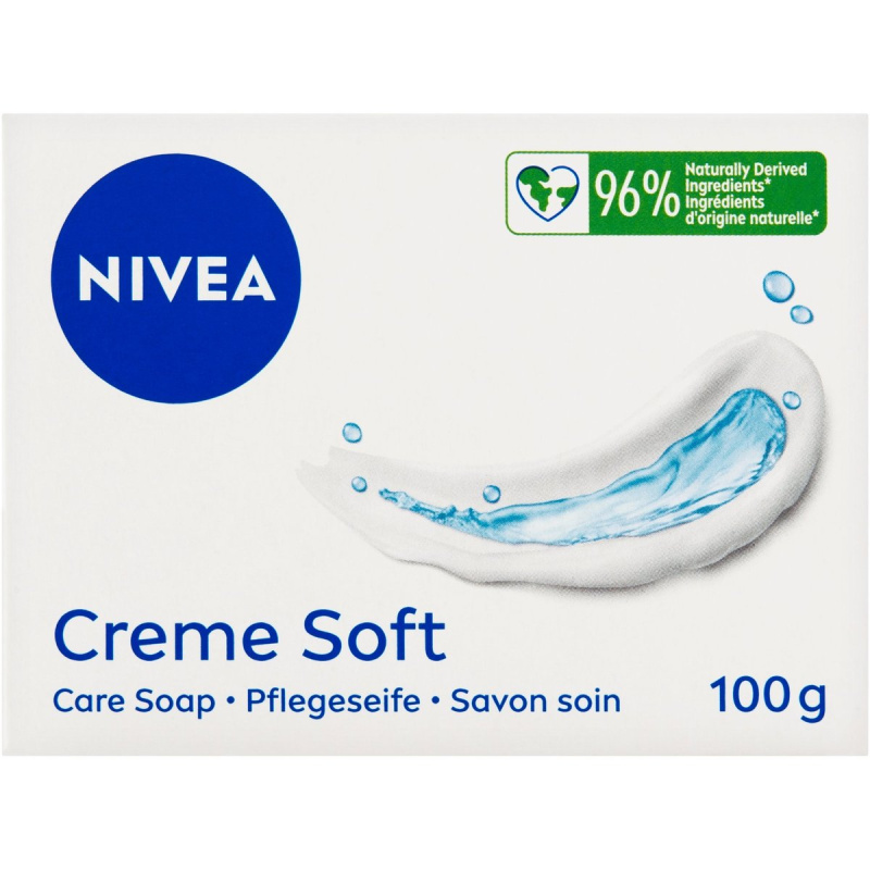 Nivea Creme Soft Krémové tuhé mýdlo 100 g