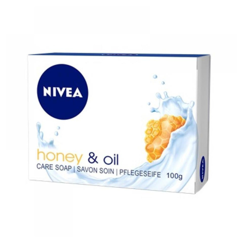 NIVEA Honey & Oil Krémové tuhé mýdlo 100 g