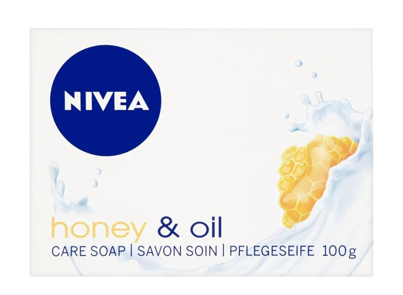 NIVEA Honey & Oil Krémové tuhé mýdlo 100 g