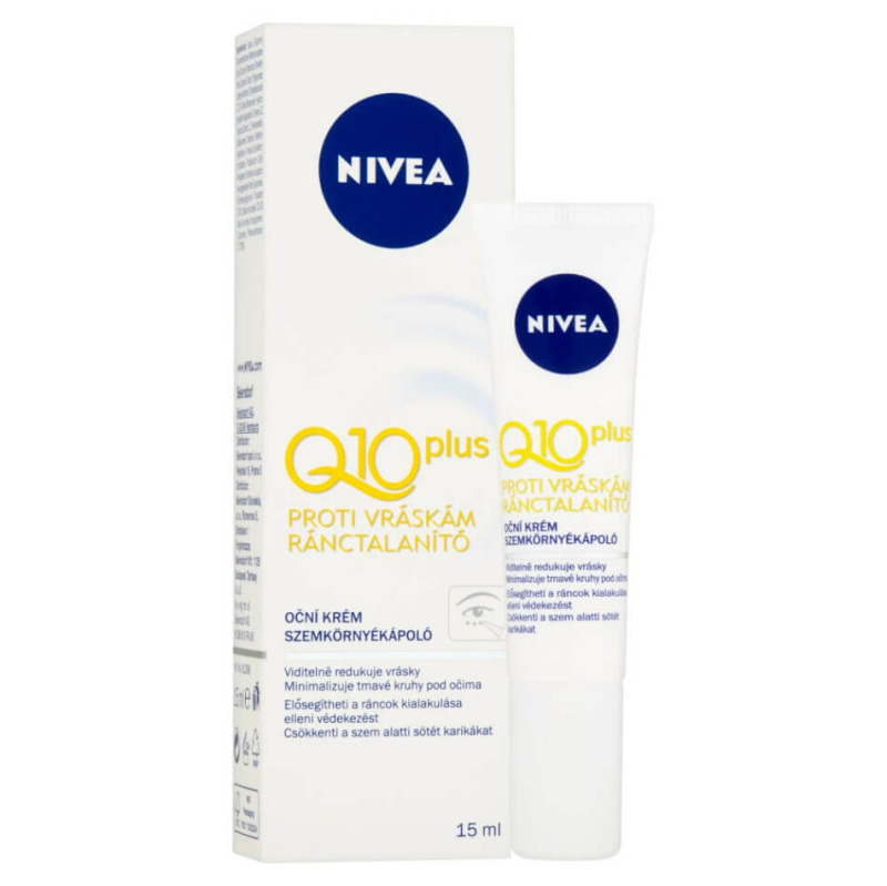 NIVEA Q10 Power zpevňující oční krém proti vráskám 15 ml