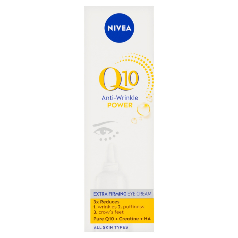 NIVEA Q10 Power zpevňující oční krém proti vráskám 15 ml