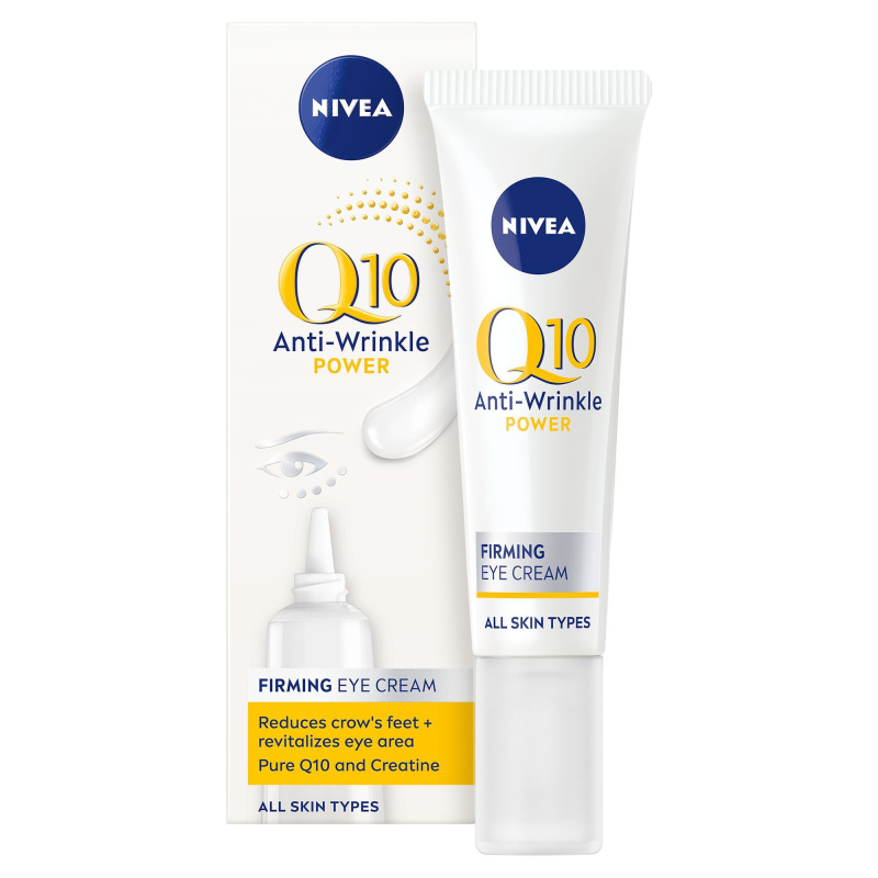 NIVEA Q10 Power zpevňující oční krém proti vráskám 15 ml