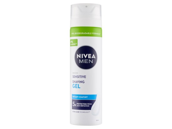 NIVEA MEN Sensitive gel na holení pro citlivou pleť pro muže 200 ml