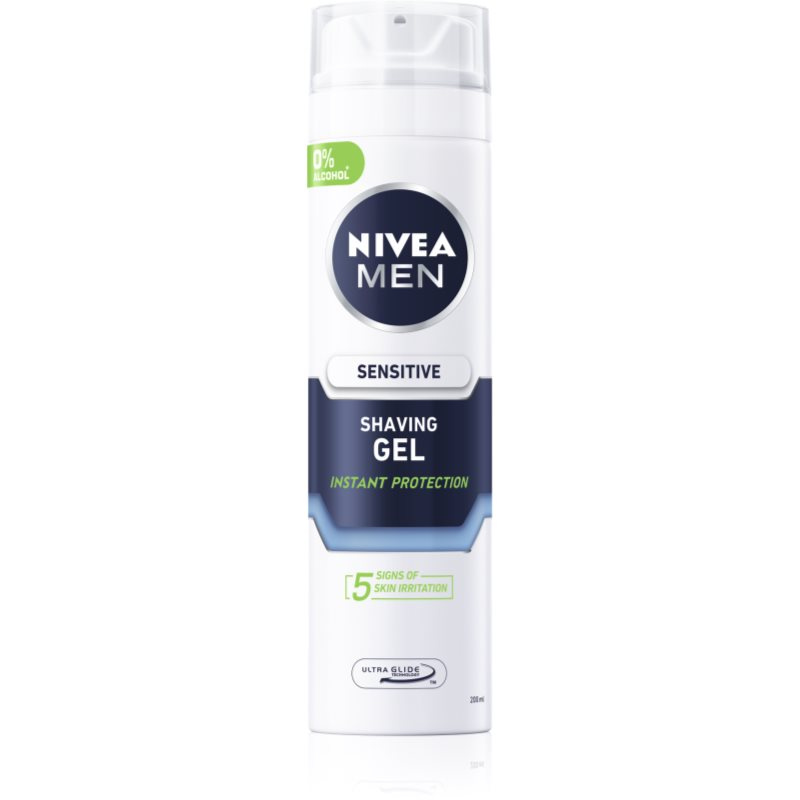 NIVEA MEN Sensitive gel na holení pro citlivou pleť pro muže 200 ml
