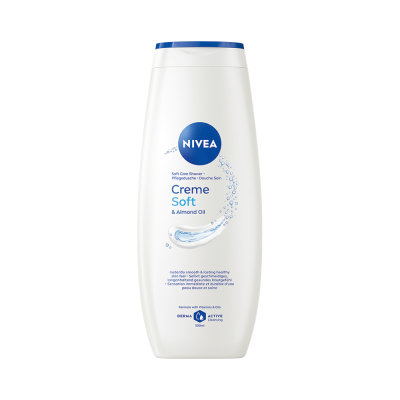 NIVEA Creme Soft Pečující sprchový gel 500 ml