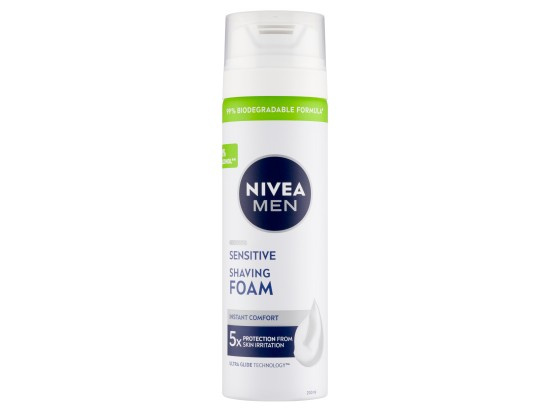 NIVEA MEN Sensitive pěna na holení pro muže 200 ml