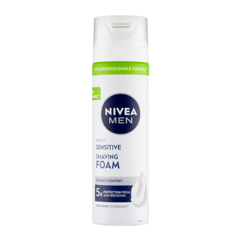 NIVEA MEN Sensitive pěna na holení pro muže 200 ml