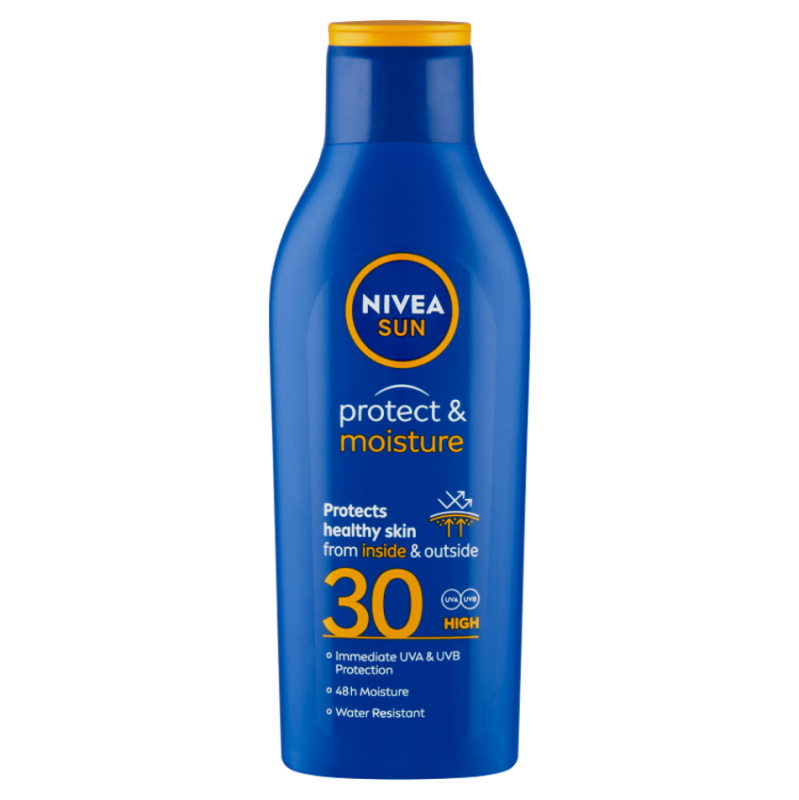 NIVEA SUN Moisturising hydratační mléko na opalování SPF 30 200 ml