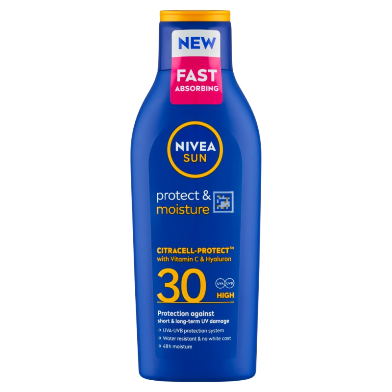 NIVEA SUN Moisturising hydratační mléko na opalování SPF 30 200 ml