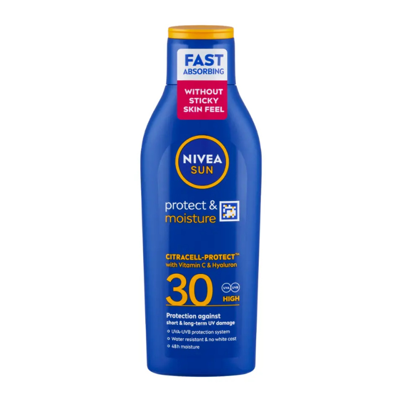 NIVEA SUN Moisturising hydratační mléko na opalování SPF 30 200 ml