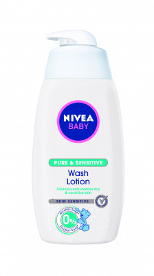 Nivea Baby Pure & Sensitive mycí gel 500 ml