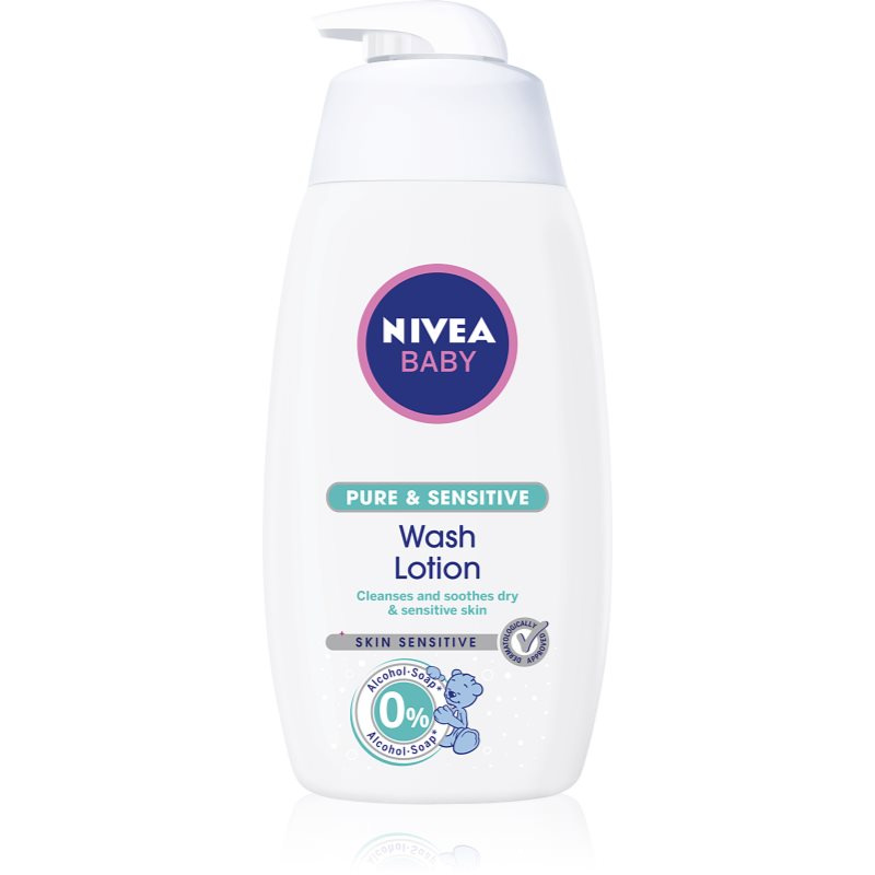 Nivea Baby Pure & Sensitive mycí gel 500 ml