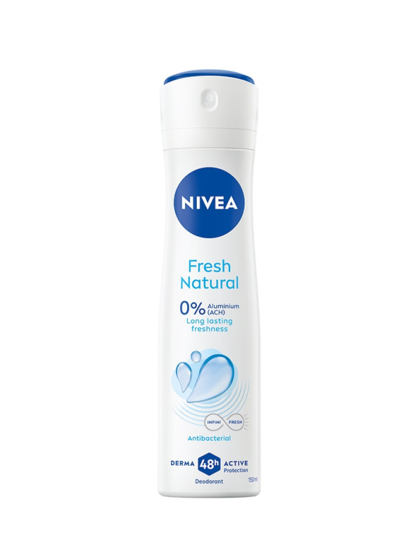 Nivea Fresh Natural deodorant ve spreji pro ženy 150 ml