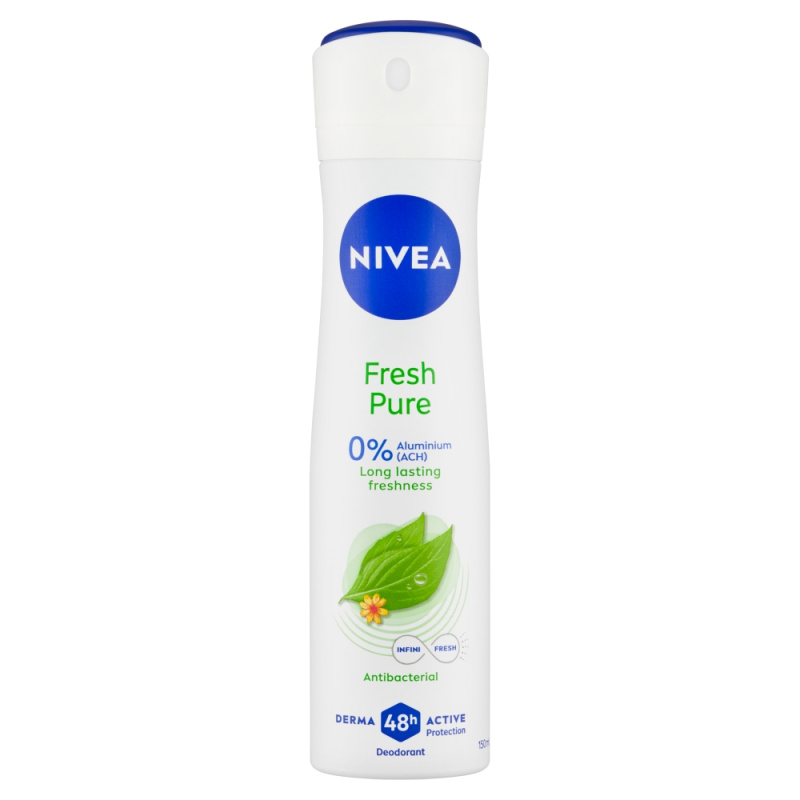Nivea Fresh Pure deodorant ve spreji pro ženy 150 ml