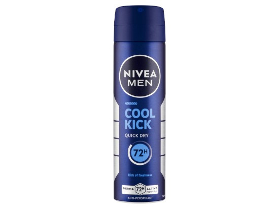NIVEA MEN Cool Kick antiperspirant ve spreji pro muže 150 ml